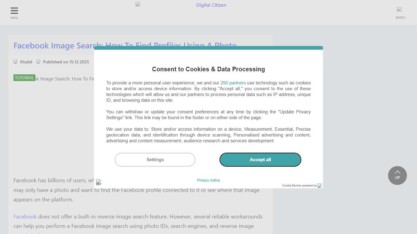 Facebook Image Search: How To Find Profiles Using A Photo